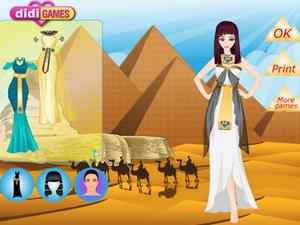 古埃及的装扮 - 古埃及的装扮小游戏 - 古埃及的